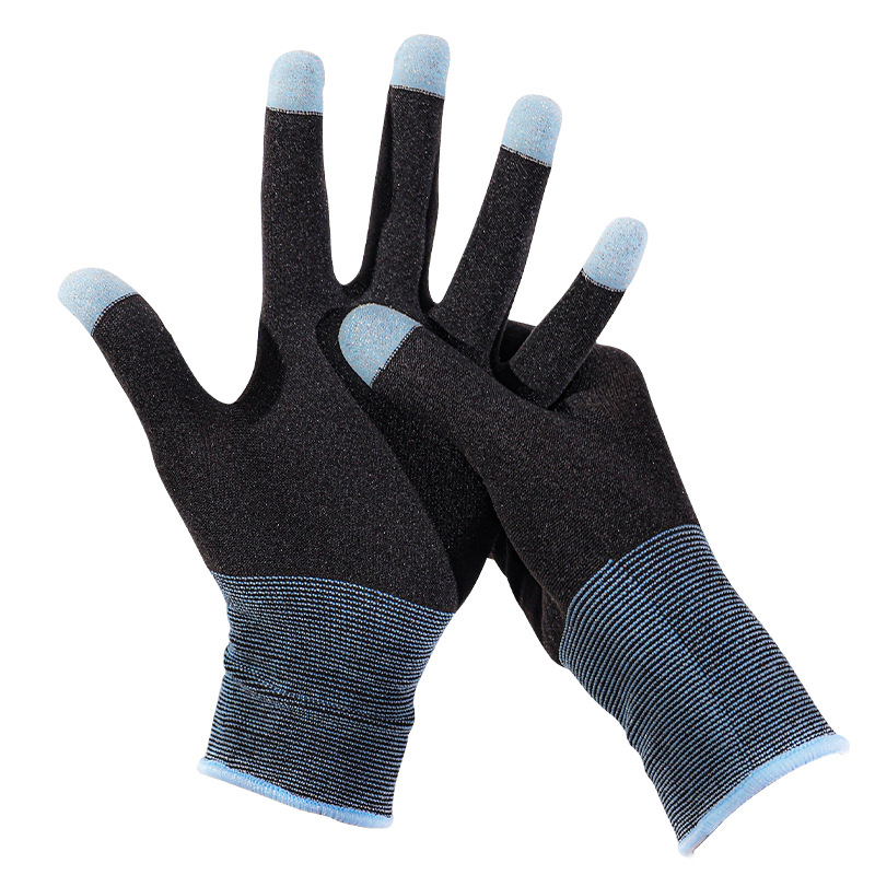 Game Finger Sleeves Touch Screen Gloves Breathable Lightweight Anti-Sweat Warm Honor of Kings Chicken Dinner E-Sports Mobile Game Five-Finger Gloves