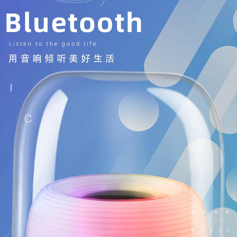 Harman Kardon Crystal 4th Gen L20 Bluetooth Speaker Colorful Light Card Desktop Multimedia Gift Speaker