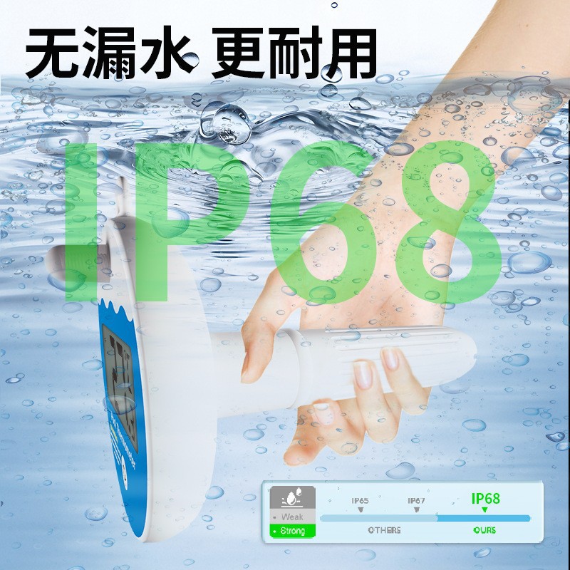 New Wireless Pool Thermometer Household Floating Bathtub Thermometer Digital Temperature Humidity Meter Pool Water Thermometer
