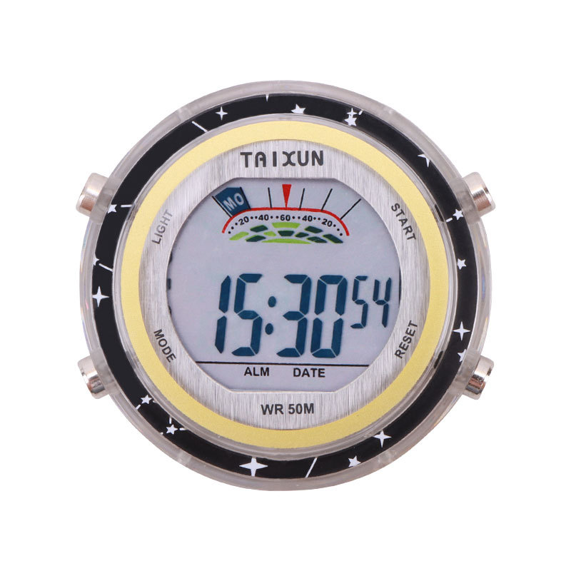 Car Clock Luminous Multifunctional Waterproof Portable Small Motorcycle Electric Vehicle Car Electronic Watch Small Decoration