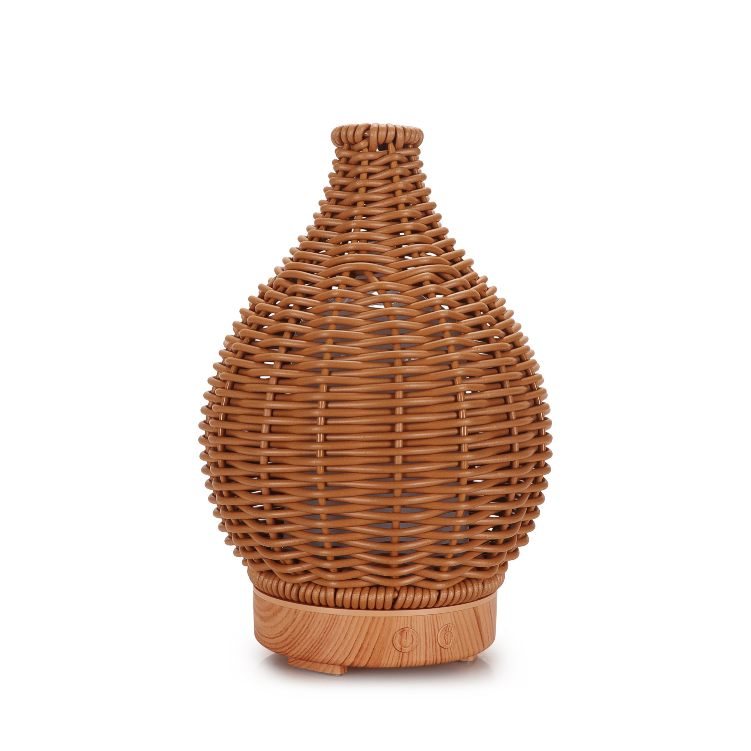 Home Hollow Rattan Humidifier Mini Ultrasonic Atomizer 100ML Aromatherapy Diffuser Aroma Quiet Design