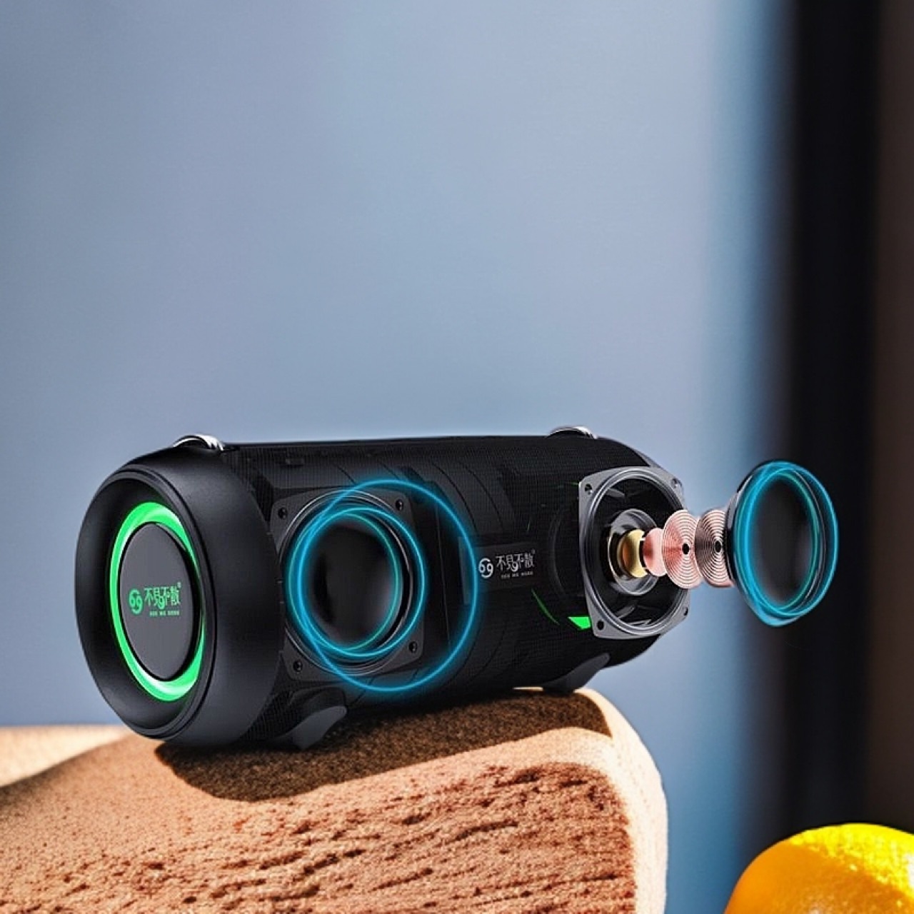 BUBUJIAN SAN E9 Bluetooth Speaker High Power Subwoofer Square Dance Outdoor Portable Wireless Bluetooth Audio