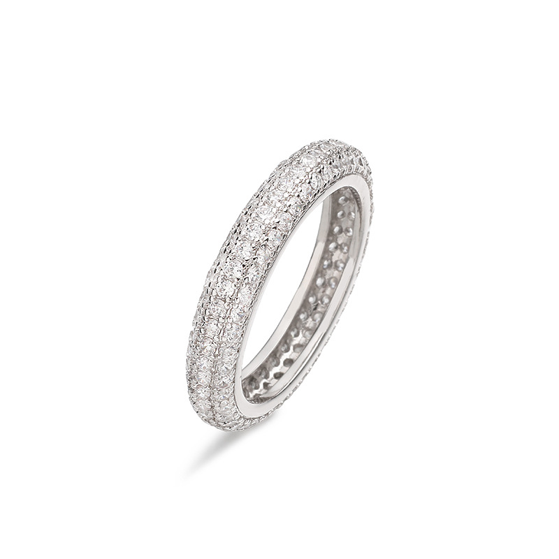 白金色白钻23.5mm7码