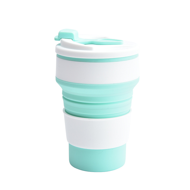 Silicone Water Cup Outdoor Portable Cup Folding Travel Telescopic Cup Foldable