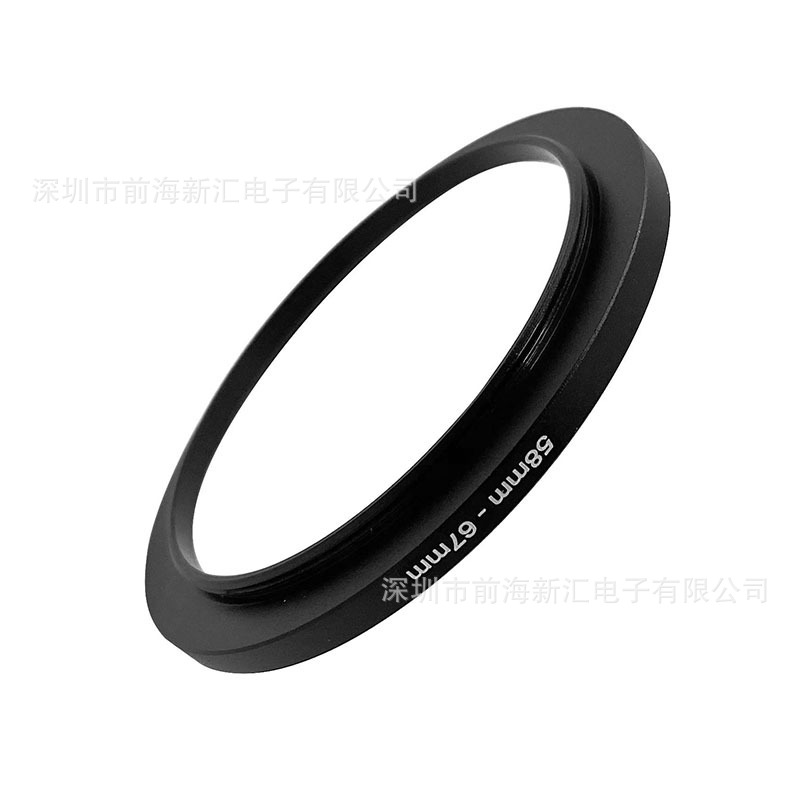 SLR camera accessory UV filter adapter ring 37-52-55-58-62-67-72-77-82mm step-up ring