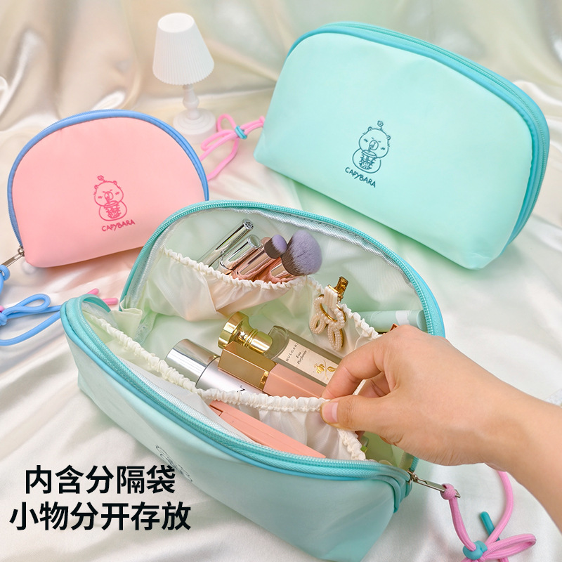 Travel Business Trip Portable Cosmetic Bag Card Skin Bag Luggage Storage Waterproof Large Capacity Organizer Bag