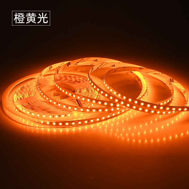 Custom LED strip light, self-adhesive, living room ceiling, 8mm, 120D, atmosphere, low-voltage, color, linear, 2835 strip light
