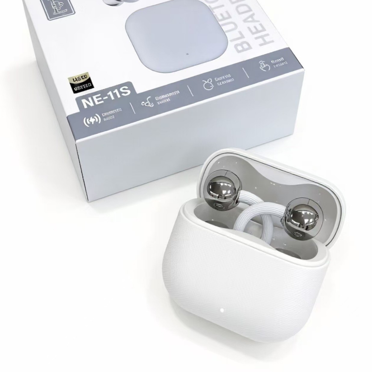 2026 New Huaqiangbei NE11S Open-ear Bluetooth Headset Clip-on Type Comfortable for Long Wear Sports Earphone