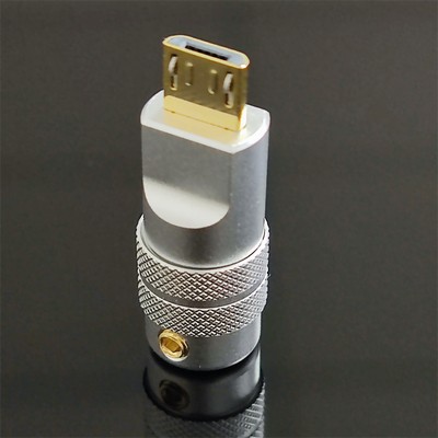 Android micro gold-plated plug shell Apple Type-C customized keyboard DIY data cable connector accessory