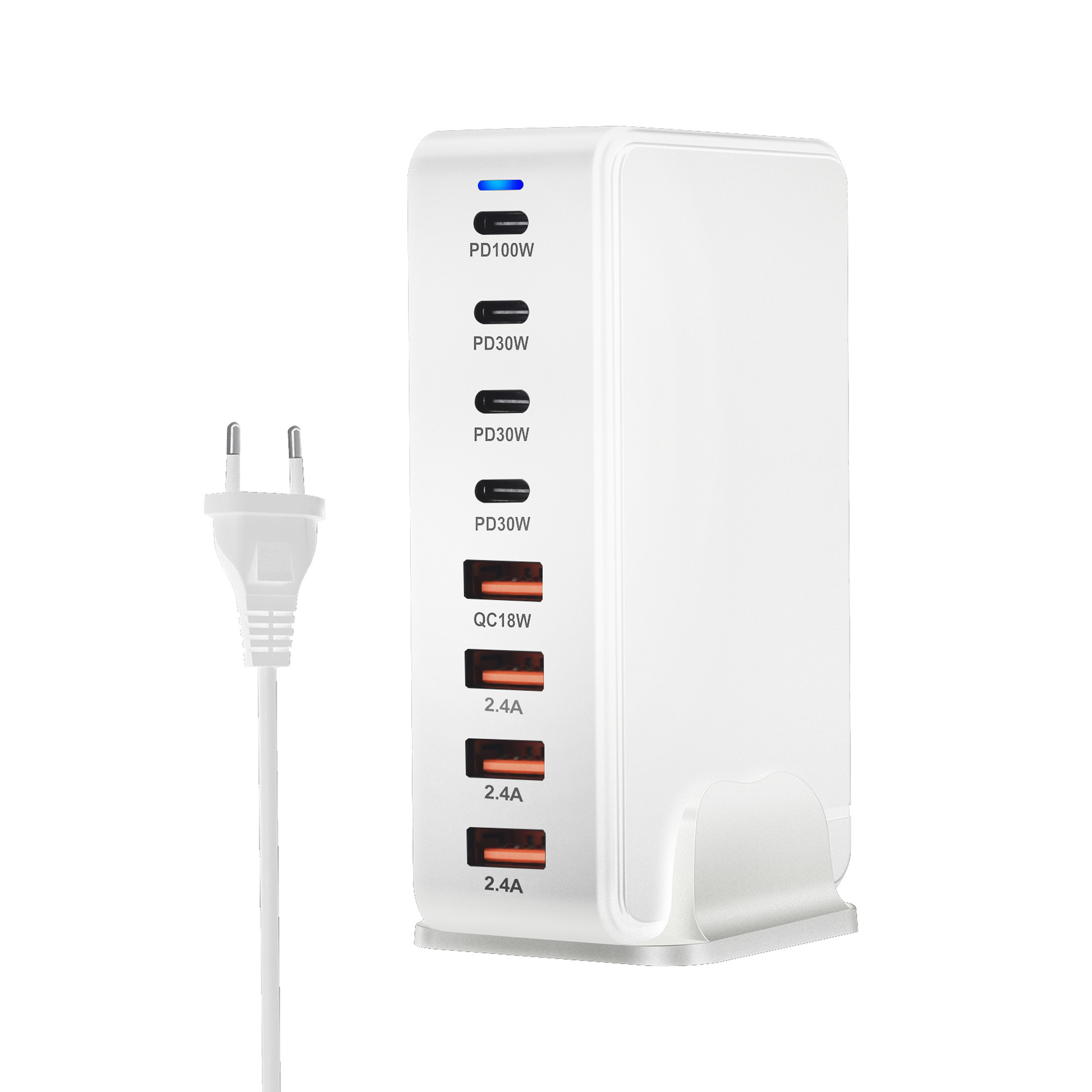 268W 286W 240W GaN Desktop PD Charger Phone Laptop Multi-Port Charger