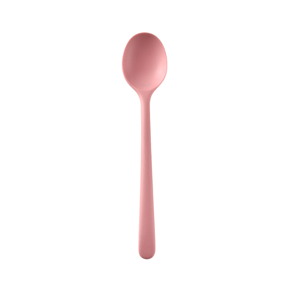 Food Grade Silicone Spoon and Chopstick Set Student Office Tableware High Temperature Resistant Household Portable Tableware
