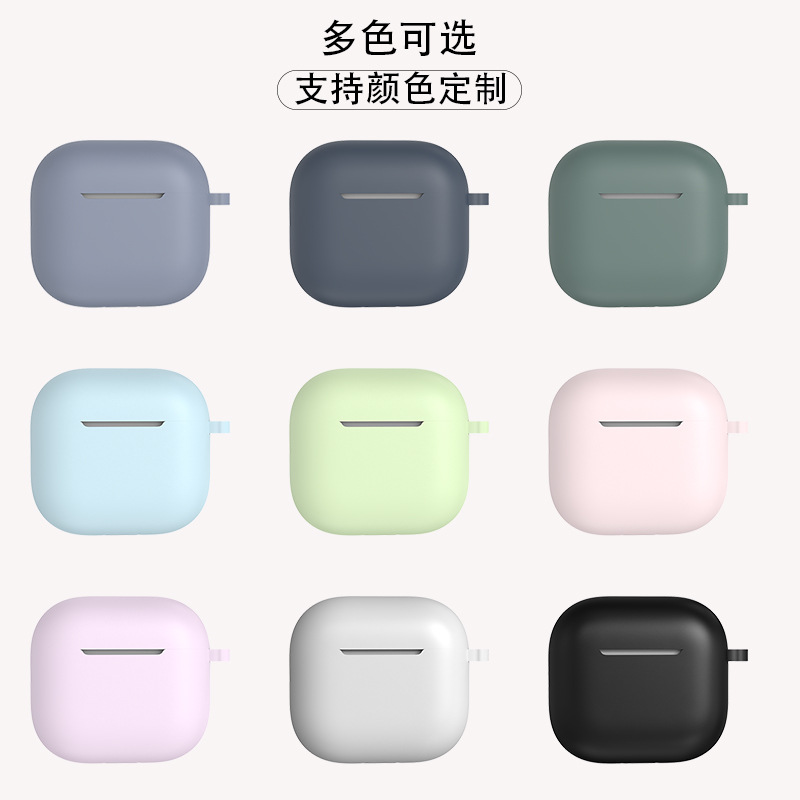 Apple AirPods 4 Headphone Case AirPods Pro 3 Silicone Protective Cover Wireless Bluetooth Headphone Protective Case