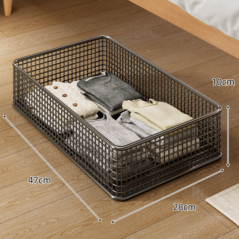 Under-bed Storage Box, Flat Clothing Storage Cabinet, Mobile Children's Toy Drawer-type Storage Organizer