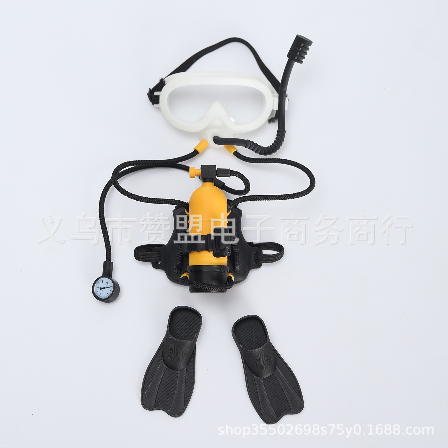 Suitable for Crybaby Vinyl Series Professional Diving Equipment Extreme Sports Scuba Swimming Set