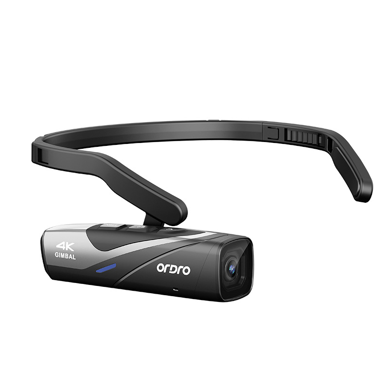 Ordro EP8 Head-Mounted Sports Camera 4K Anti-Shake HD Vertical Shooting DV Outdoor Recorder WiFi