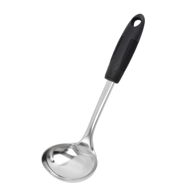 New stainless steel spatula household cooking spatula soup ladle fish spatula slotted spoon kitchen utensil set