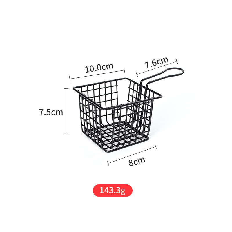 French Fry Basket American Fried Chicken Fried Chicken Wings Plate Bar Fried Snack Basket Commercial Basket