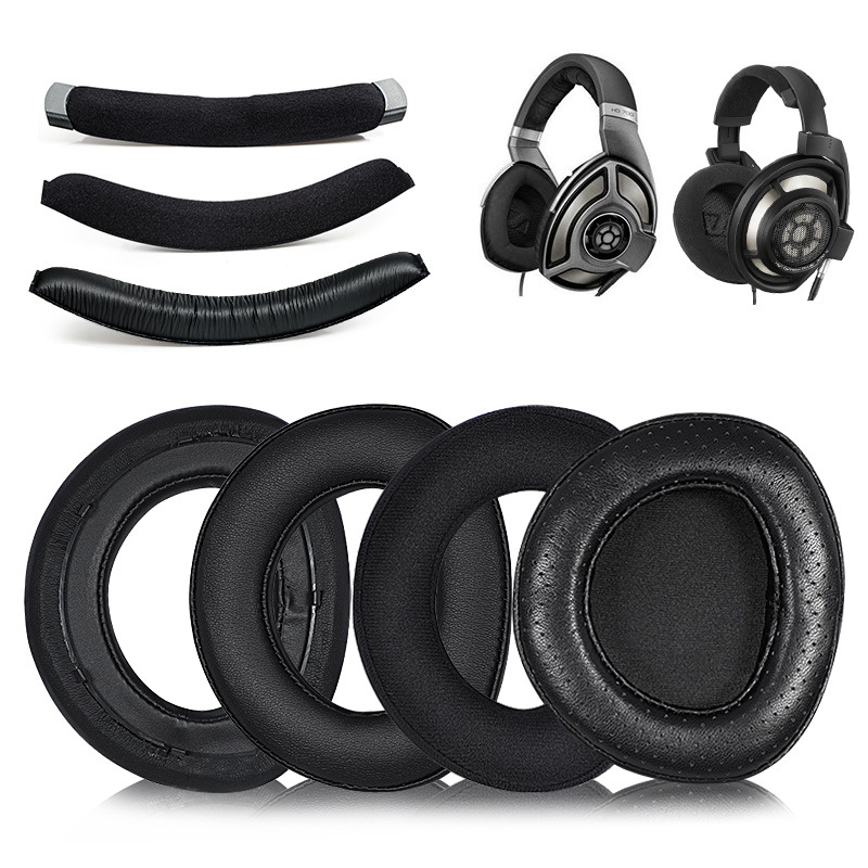 Applicable Sennheiser HD700 ear pads HD800 headphone pads HD800S lambskin ear pads sponge pads headband cover