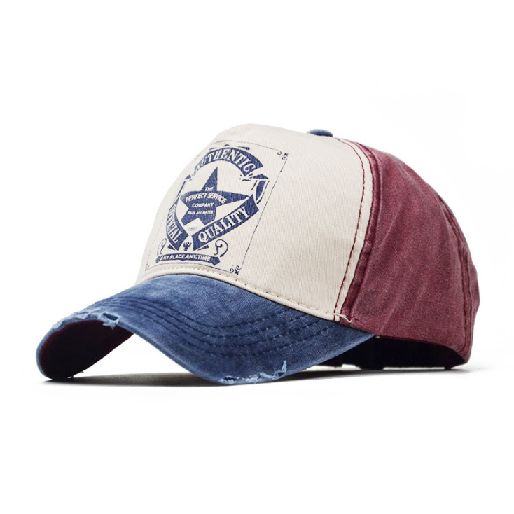 Spring/summer new baseball cap for men and women, coated cotton sun hat, shine outdoor hat