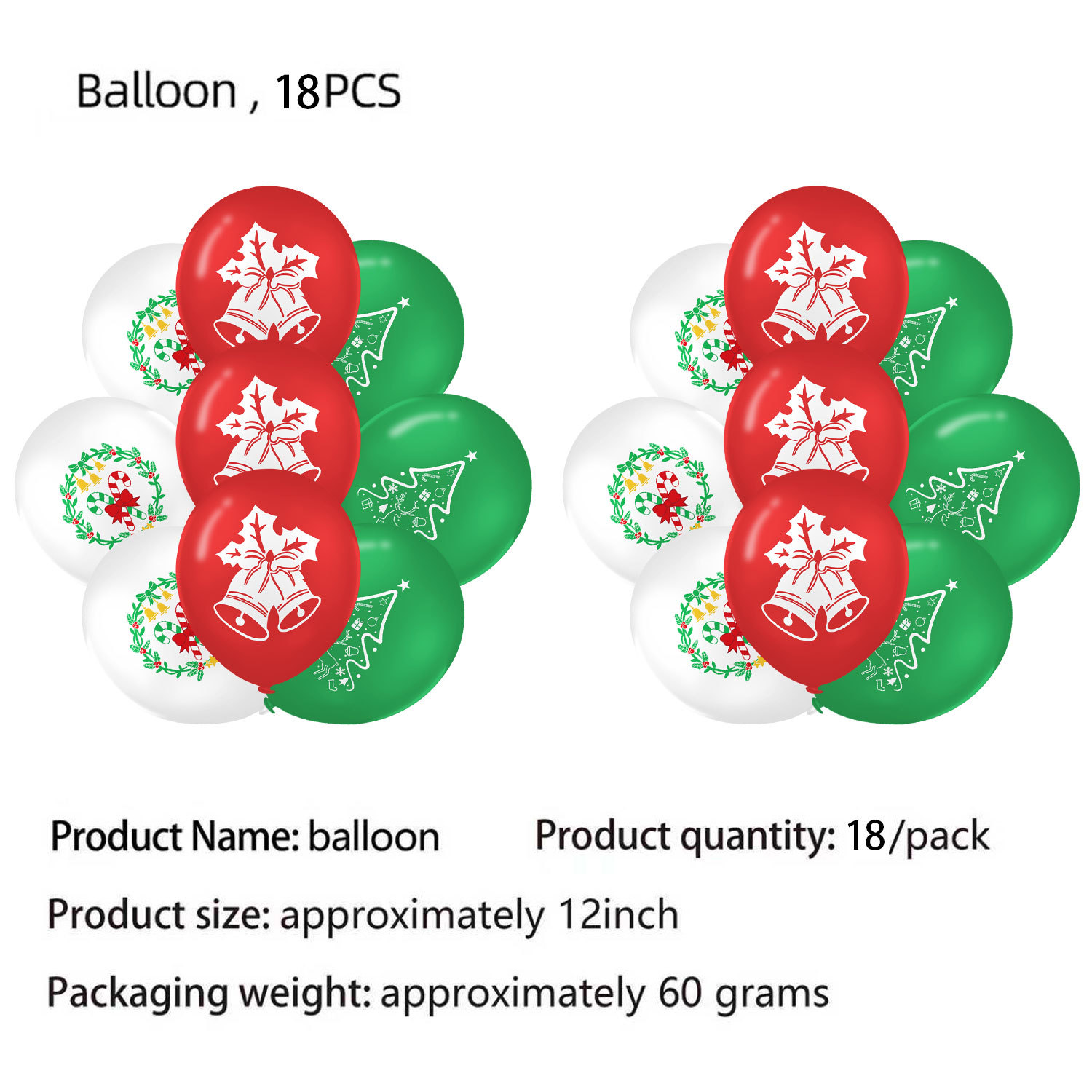 New Red Green Christmas Theme Holiday Party Tableware Paper Plate Napkin Tablecloth Bunting Flag Cake Decoration