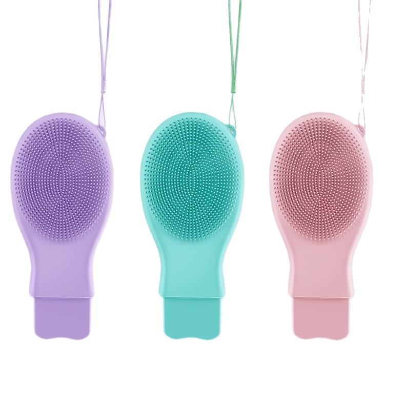 Blackhead Remover Tool, Pimple Extractor, Facial Pore Deep Cleaning, Silicone Massage Brush