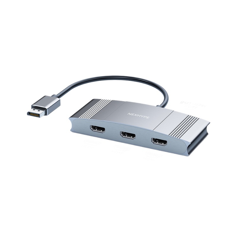 Type-C three-in-one docking station HDMI computer split screen four or three screen different display docking station multi-screen different display docking station
