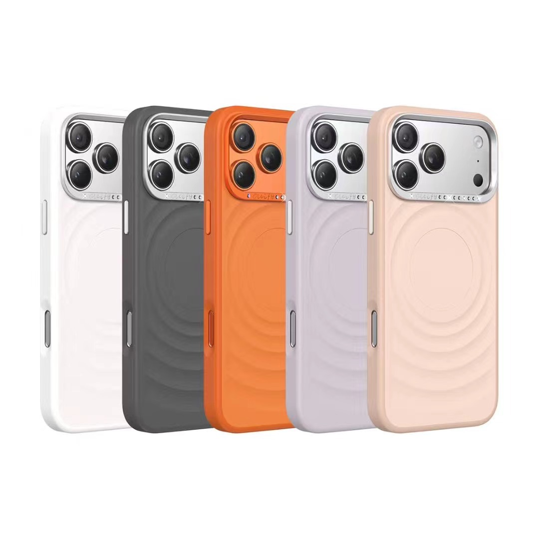For iPhone 17 Pro Max Pearl Plush Bracelet Star Glitter Case Apple 16 Diamond Lens Ripple Phone Case