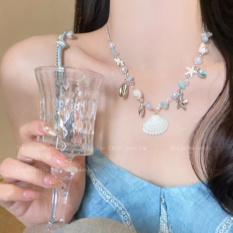 沙滩贝壳项链款式16