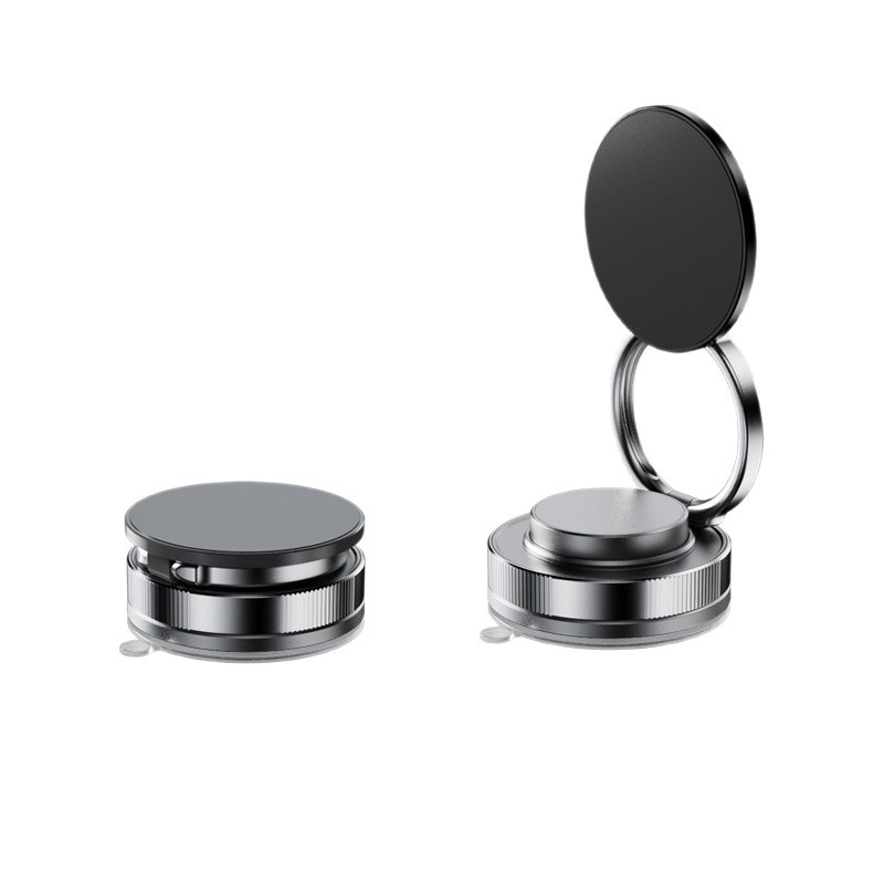 Magnetic Phone Car Mount Mechanical Adsorption Vacuum Suction Cup Car Navigation Desktop Multi-purpose