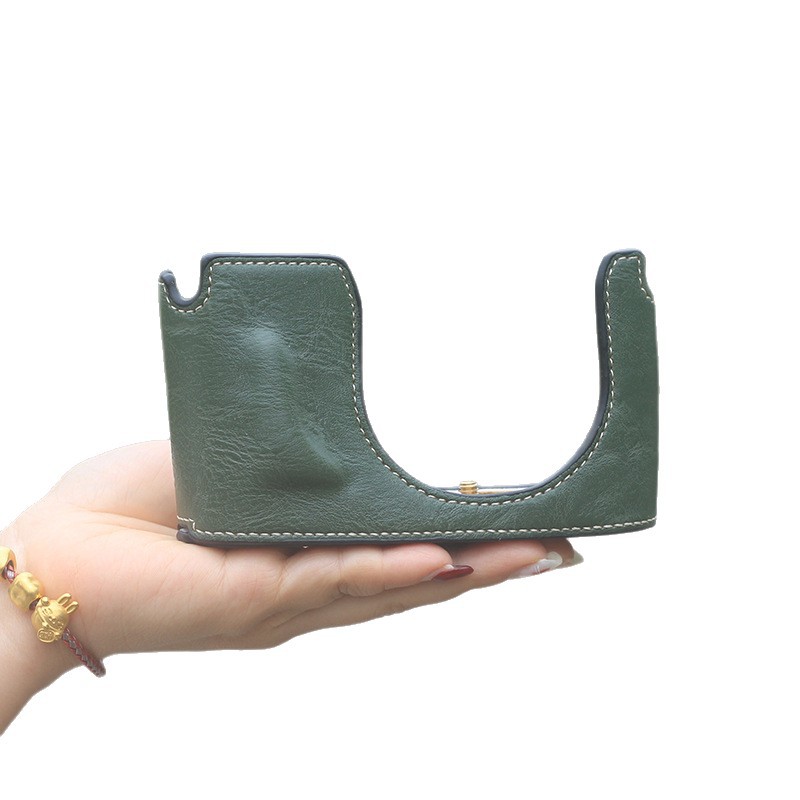 For Leica Q2 base typ109 camera bag D-LUX7/8 Instax SOFORT2 half case M11 TL leather case