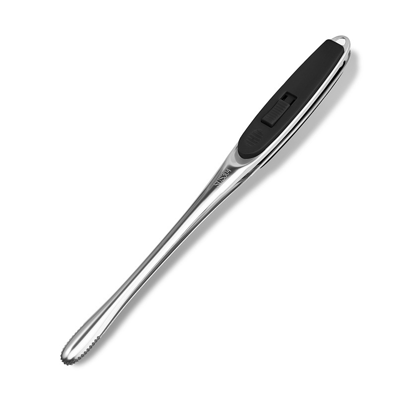 304 stainless steel food tongs, household multifunctional camping barbecue tongs, steak tongs, bread tongs, food tongs