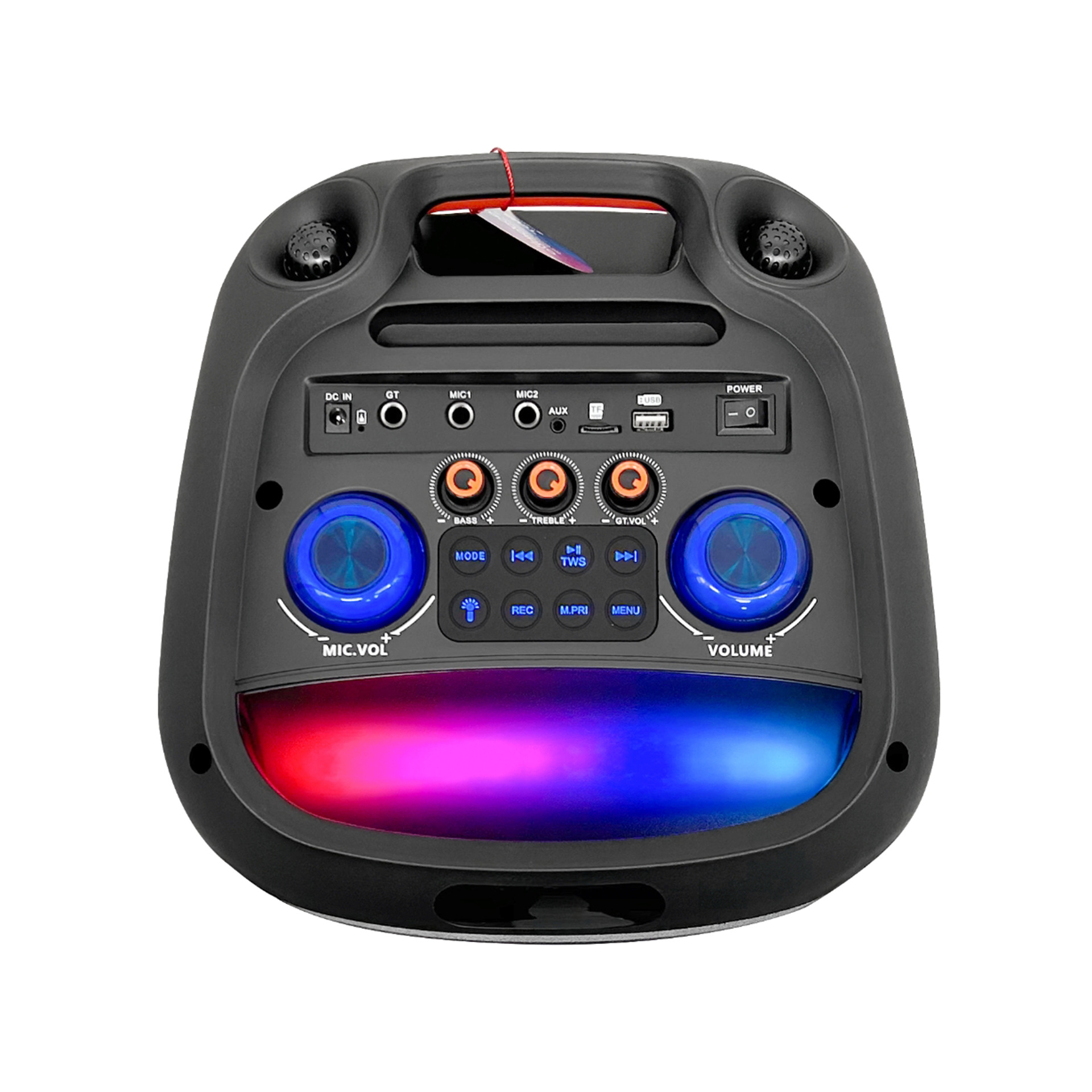 RBG Wireless Bluetooth Speaker High Power 100W Outdoor Square Dance Party Sound Subwoofer Party
