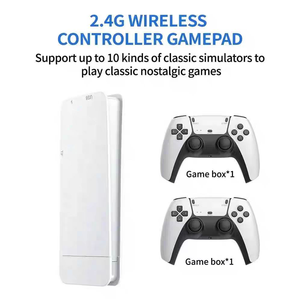 New M15 Home TV Dual Handle 2.4G Wireless HD Nostalgic Arcade Game Console Home Game Console