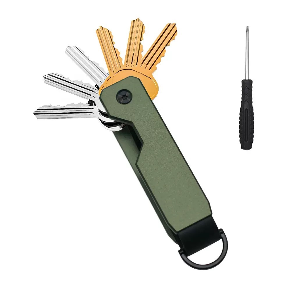 Metal Key Organizer Aluminum Alloy Key Organizer Multi-functional Key Clip