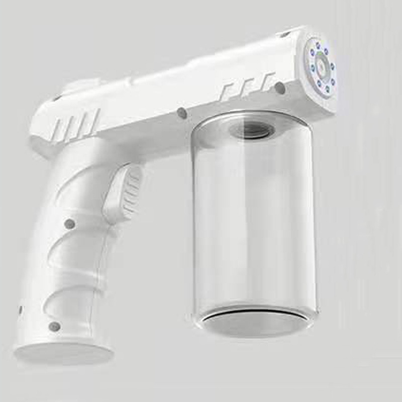 Portable Alcohol Sprayer Blue Light Atomizing Disinfection Gun Home Disinfection Gun Smart Home Spray Gun