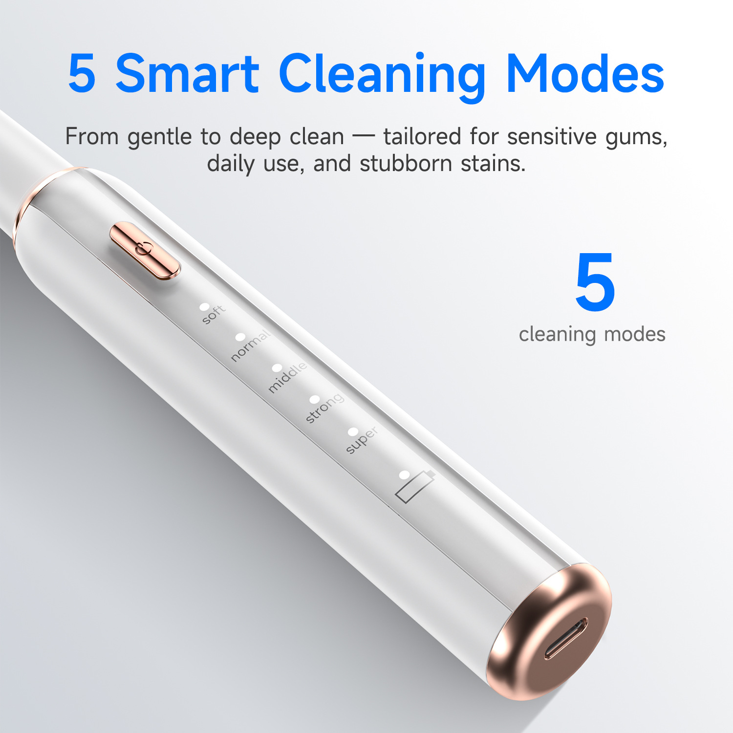 Teeth cleaner, removes tartar and plaque, water flosser, electric, Yue'er Wanwan ultrasonic tooth cleaner