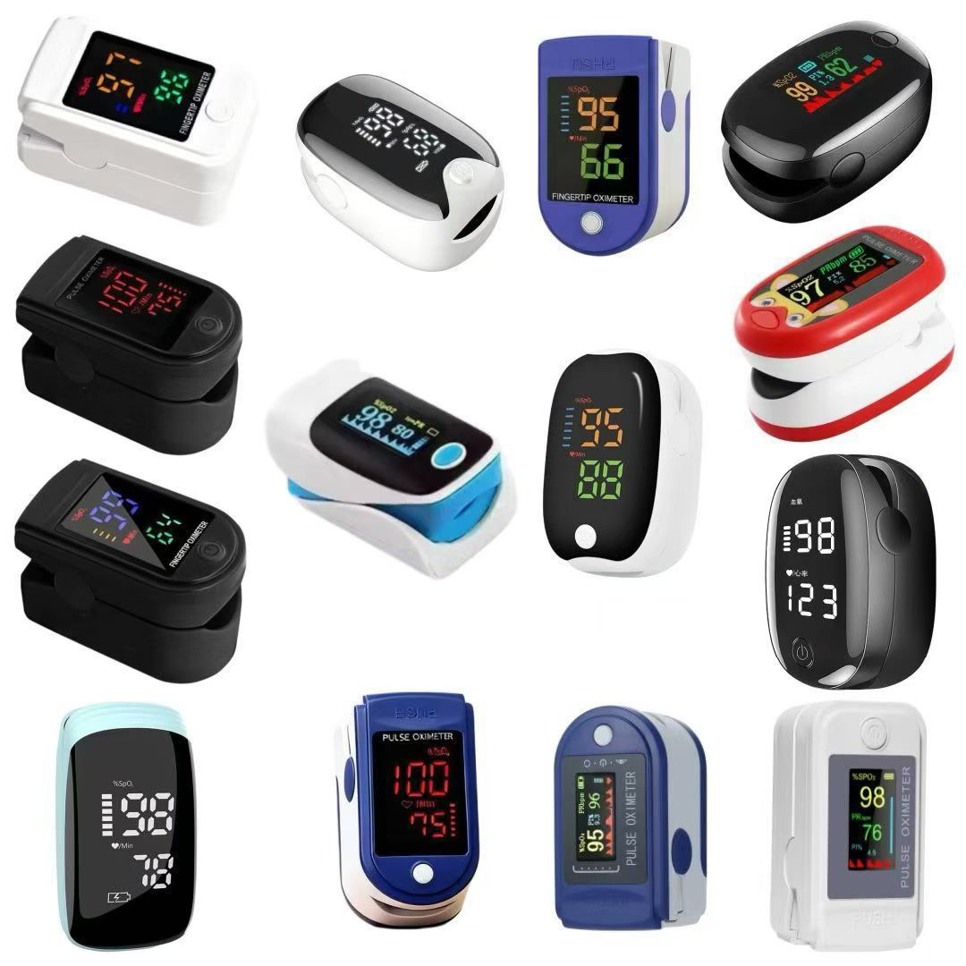 LK87 Blood Oxygen Monitor Oximeter Finger Clip Pulse Oxygen Saturation Monitor Portable