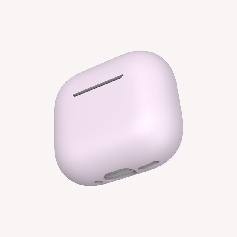 Suitable for Apple Headphone Protective Case AirPods 4 Protective Case AirPods Wireless Bluetooth Headphone Silicone Soft Case
