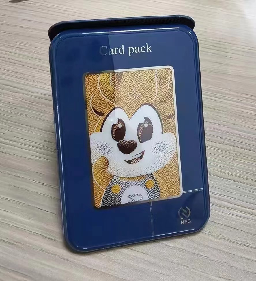 New Four Colors E-Ink Card Holder Stand Magnetic Screen Projection for iPhone Android Phone Series