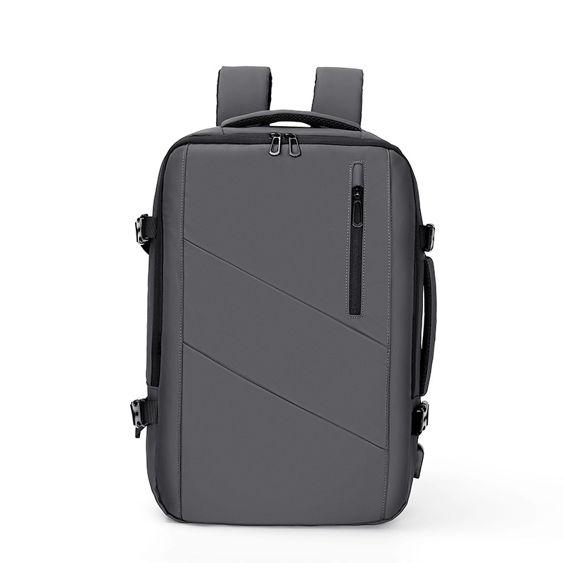 Backpack men's business backpack expandable large capacity travel luggage bag 16.1-inch laptop bag
