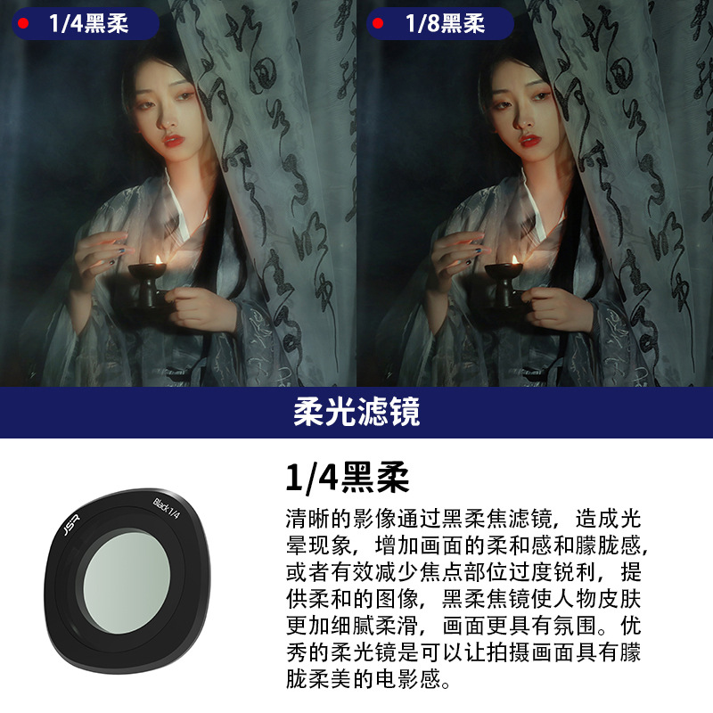 JUNESTAR filter CPL filter ND filter black for DJI NEO 2 drone accessories