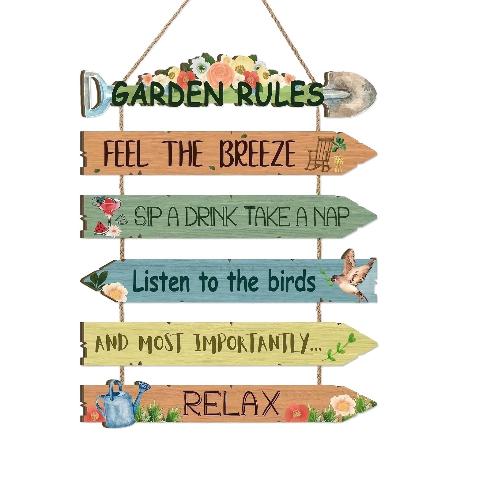 2026 Modern Minimalist Wooden Craft Wall Decoration Hanging Ornament Suitable for Bedroom Study Workspace Hanging Wooden Sign