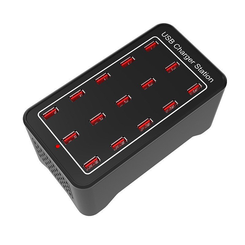 Multi-port USB charger 10-port 15-port 20-port 30-port 40-port high power desktop phone charging socket