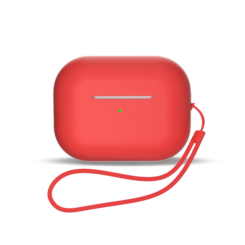胭脂红+硅胶挂绳 · AirPods Pro3