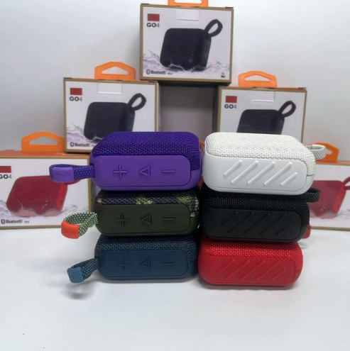 New GO4 Outdoor Portable Wireless Bluetooth Speaker Subwoofer High Sound Quality Card Outdoor Convenient