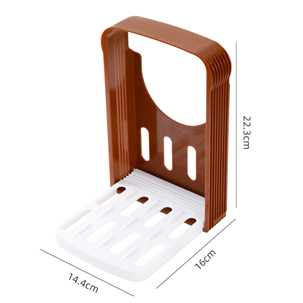 Commercial bread slicer toast slicer cutting device foldable slicing rack household baking tool kitchen tool