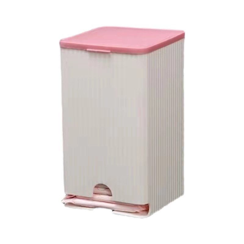 Drawer storage box sanitary napkin tissue cotton swab storage box multifunctional flip lid dustproof small item organizer box