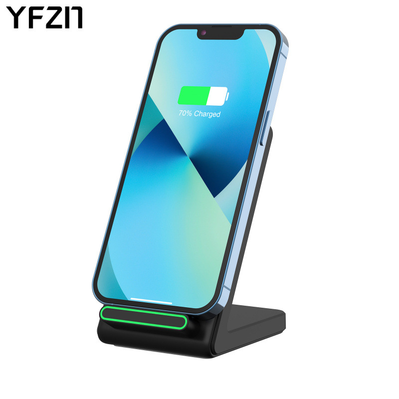 15W fast wireless charging stand compatible with Apple Samsung Huawei Google phones charger 15W fast charging