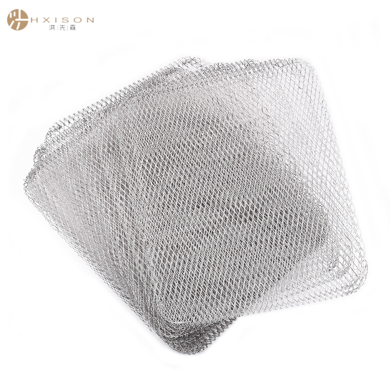 Aluminum non-stick outdoor barbecue net, disposable grill net, barbecue leak-proof snack, baking mat, oven mat, high temperature resistant