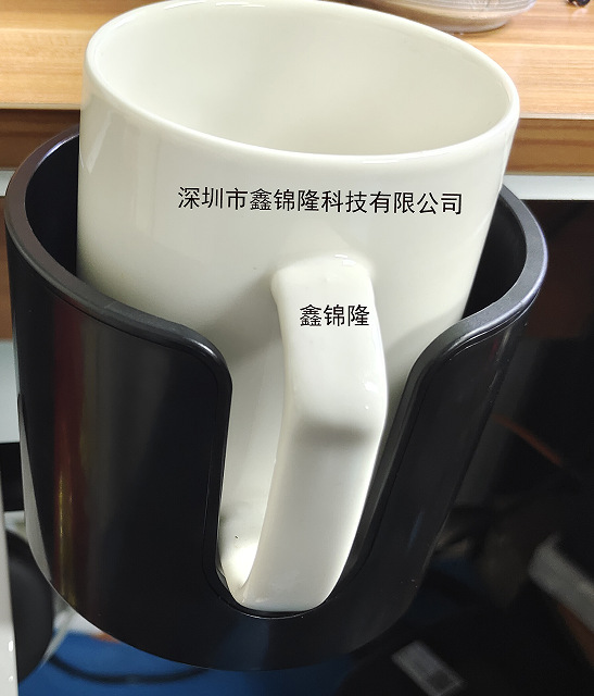 2023 360-degree rotating metal cup holder, 2-in-1 no-drill folding stand headphone hanger